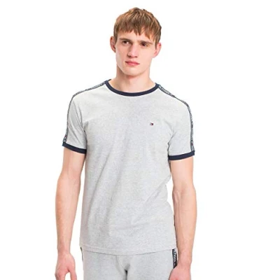 Afbeelding van Tommy Hilfiger RN T shirt Voor Heren, Grijs Maat XL