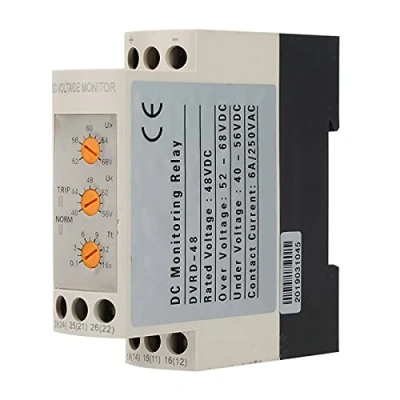 Afbeelding van Onderspanningsbeveiliging, DC 12V/24V/36V/48V Overspannings en onderspanningsbeveiligingsrelais(DC48V)