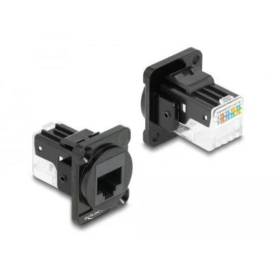 Afbeelding van Delock D Typ Modul RJ45 Cat.6A Buchse zu LSA
