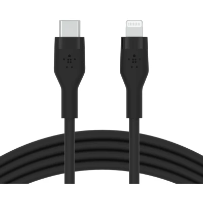 Afbeelding van Belkin BoostCharge USB C to Lightning Cable 1m Black