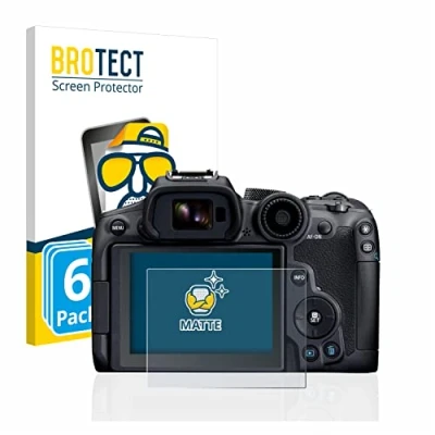 Afbeelding van BROTECT (6 Stuks) Antireflecterende Beschermfolie voor Canon EOS R7 Anti Glare Screen Protector, Mat, Ontspiegelend