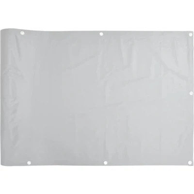 Afbeelding van Tuinscherm 800x120 cm PVC grijs