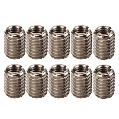 Afbeelding van Zelftappende Draad Insert, 10 stks 8mm Rvs Inserts Binnendraad M4 X 0.7mm Buitendraad M6 1mm