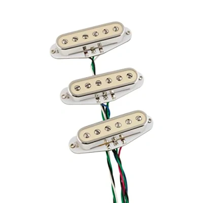 Afbeelding van Fender CuNiFe Stratocaster pickup Set Single coil voor gitaren