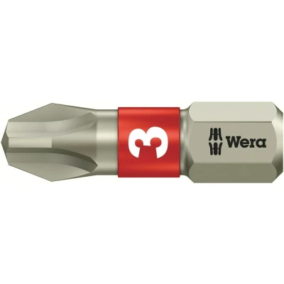 Afbeelding van Wera 1/4&quot; rvs philips bit ph3x25mm