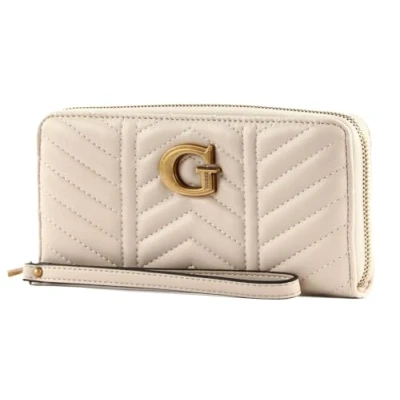 Afbeelding van GUESS Lovide SLG Large Zip Around Wallet Stone