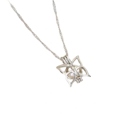 Afbeelding van Sparkolia Vlinder Ketting Glow in the Dark , blauw lichtgevende hanger