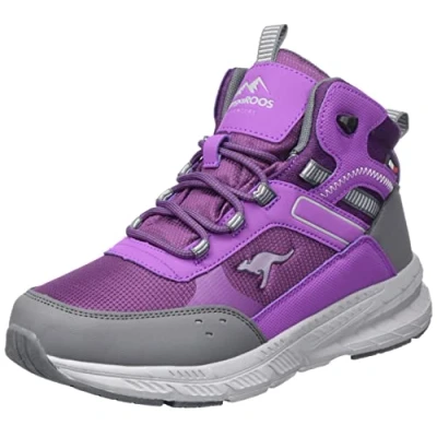 Afbeelding van KangaROOS Unisex K UO Take Mid RTX Wandelschoen, Grape/Steel Grey, 39 EU