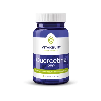 Afbeelding van Vitakruid Quercetine 250mg Capsules Met Phytosome technologie