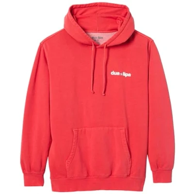 Afbeelding van Sony Unisex Tracklist Hoodie Hooded Sweatshirt, Rood, M