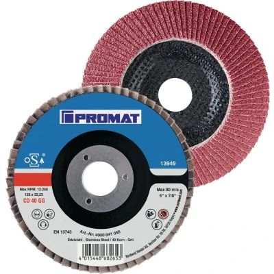 Afbeelding van Promat lamellenslijpschijf 115mm K40 4000841056