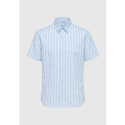 Afbeelding van Selected Homme Slhregsun NOOS Overhemd Cashmere blue, Heren, Maat: Small, blue