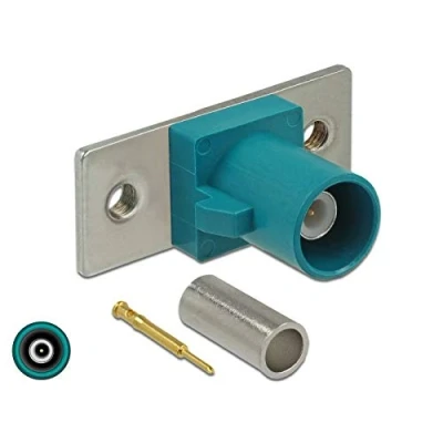 Afbeelding van Delock FAKRA Z connector veerpen voor krimpen 2 voorgeperforeerde gate