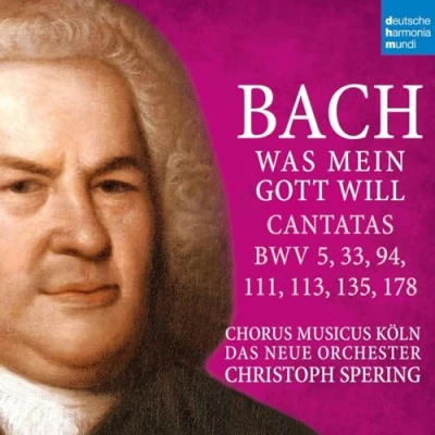 Afbeelding van Christoph Spering Bach: Was mein Gott will Cantatas BWV 5, 33, 94, 111, 113, 135, 178 (CD)