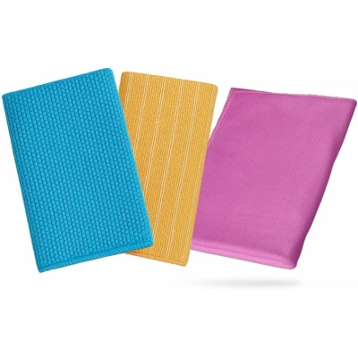 Afbeelding van Silva Premium Schoonmaakdoeken Set 3 in 1 Reinigingspakket
