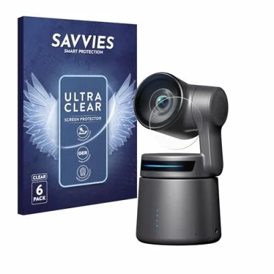 Afbeelding van Savvies Screenprotector voor OBSBOT Tail Air Folie Beschermfolie transparant (6 Stuks)