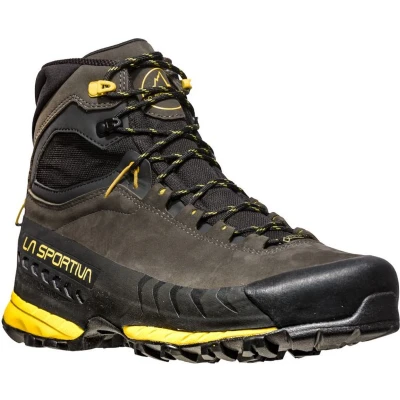 Afbeelding van La Sportiva TX5 GTX Outdoorschoenen, Heren, Maat: 42.5, Carbon/yellow Leer en textiel