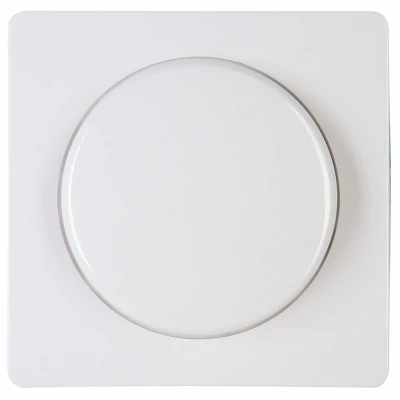 Afbeelding van Kopp Paris Dimmerplaat 1 Knop 70 x 10 mm Arctic Wit