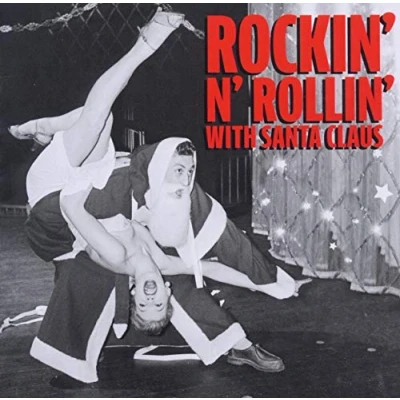 Afbeelding van Various Artists Rockin&#039; &amp; Rollin&#039; With Santa Claus (CD)