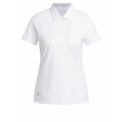 Afbeelding van adidas Golf WOMEN&#039;S Solid Performance Short Sleeve Poloshirt, Dames, Maat: XS, White