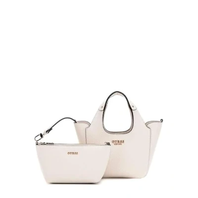 Afbeelding van GUESS Helina Mini Tote Bone