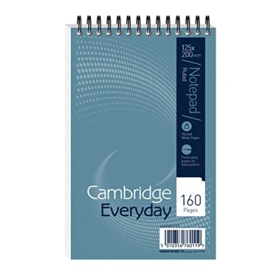 Afbeelding van Summit Notitieboek spiraalbinding bovenaan gebonden 60 g/m² 160 pagina&#039;s 125 x 200 mm 10 stuks