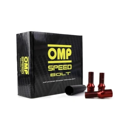 Afbeelding van Set Bouten OMP 27 mm Rood 20 uds M14 x 1,25
