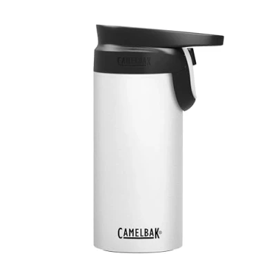 Afbeelding van CamelBak Forge Flow Self Seal Isolatie Koffiebeker / Theebeker 350 ml Wit (White)