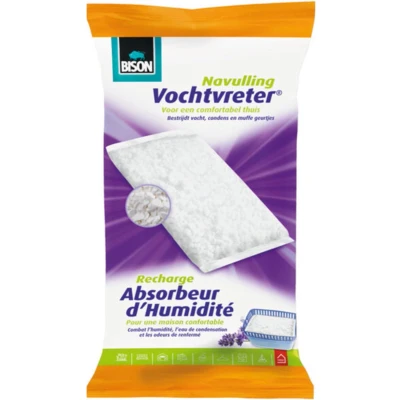 Afbeelding van Bison Vochtvreter Navulzak Lavendel 1 kg