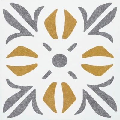 Afbeelding van d c fix Set van 6 tegelstickers, wandtegels, 15 x cm, Cubia goud, praktische kleeftegels voor keuken, badkamer en keukenachterwand, zelfklevende wandtegelstickers, waterbestendige tegelfolie