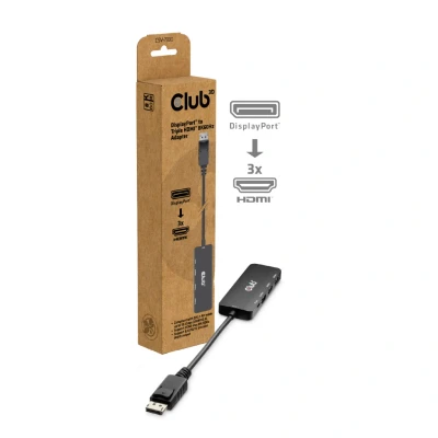 Afbeelding van Club DisplayPort to Triple HDMI 8K60Hz