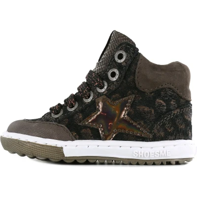 Afbeelding van Veterschoenen Meisjes BRONZE Leer Shoesme Maat 22