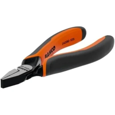 Afbeelding van Bahco Platbektang ERGO™ kort tweecomponentengrepen gefosfateerd 125 mm industrieverpakking 2420G 125IP