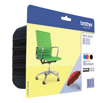 Afbeelding van Brother LC 229XLVALBP Inktcartridge 4 kleuren Voordeelbundel Extra hoge capaciteit