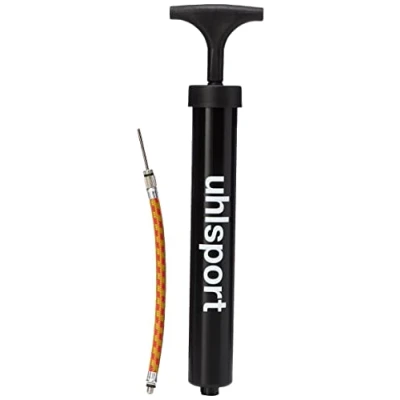 Afbeelding van uhlsport 100118801 Balpomp groot (30 cm), voor voetbal, volleybal &amp; Co. luchtpomp met flexibele verlenging en volume, handige pomp
