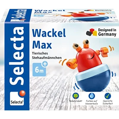 Afbeelding van Selecta 61066 Wackel Max, wiebelfiguur, meerkleurig