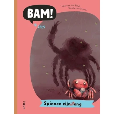Afbeelding van Bam! Ik lees: Spinnen zijn niet eng (Hardback)