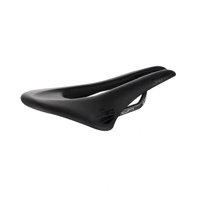 Afbeelding van Selle San Marco Shortfit Open fit Superleggera Breed Zadel Zwart 144 mm