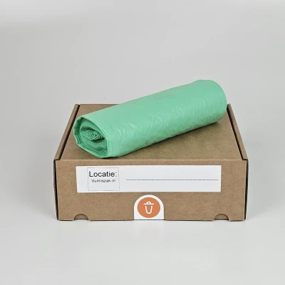 Afbeelding van Groene Biologisch Afbreekbare Vuilniszakken 100 Zakken 240 Liter BIO 115cm x 140cm (Biozakken Groen, Composteerbare Containerzakken, Biozakken Composteerbaar, Containerzakken Groenten, Grote GFT Zakken)