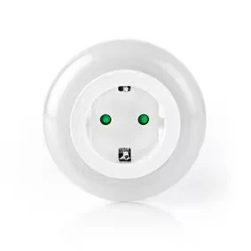 Afbeelding van Nachtlampje Nedis (10lm, Schemersensor, Wit/Groen/Blauw)