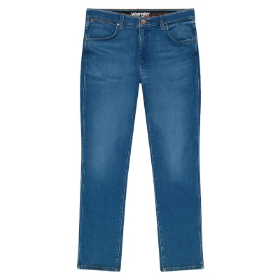 Afbeelding van Wrangler Larston Jeans Tapered Fit, Heren, Maat: 30x32, Rustic