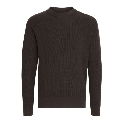 Afbeelding van Solid HAMI Trui, Heren, Maat: Large, True black