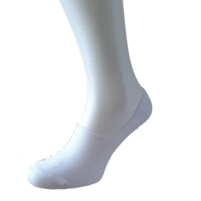 Afbeelding van Footies No Show Sokjes Kousenvoetjes 4 Pack Wit Maat 35 38