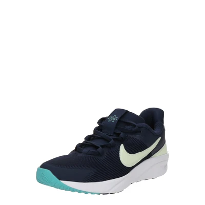 Afbeelding van Nike Performance STAR Runner Hardloopschoenen voor op de weg kinderen, Maat: 27.5, Midnight navy/volt tint/dusty cactus/white