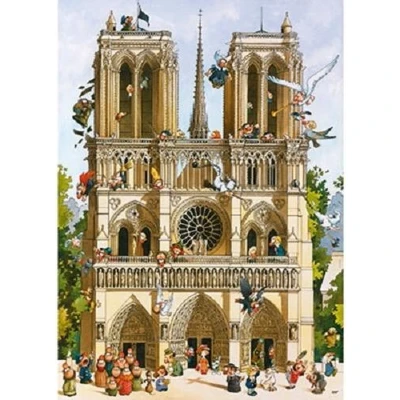 Afbeelding van Puzzel Vive Notre Dame !1000 Heye 29905