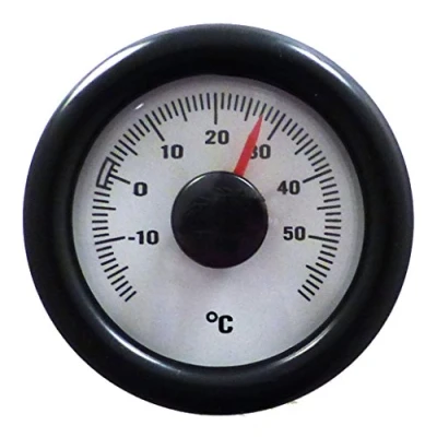 Afbeelding van thermometer, temperatuurmeter, zelfklevend, klitteband, auto