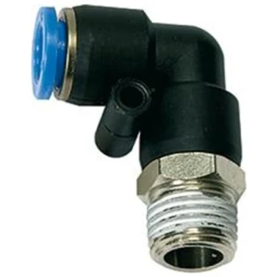 Afbeelding van PERSLUCHT KNIE 8X6MM X 3/8&quot; UITW KUNSTSTOF KLEM