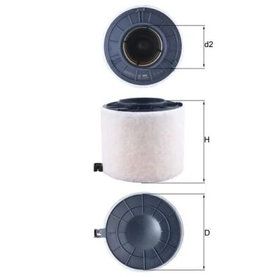 Afbeelding van Knecht Luchtfilter LX 4410