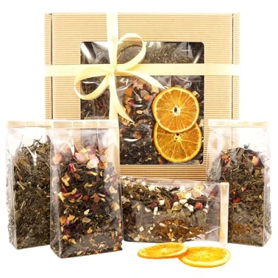 Afbeelding van Geschenkset Groene Thee Premium UniTea Land 200g