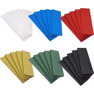 Afbeelding van SKIR&#039;CO 1 6 mm kunststof platte Shims, beglazing Packers, Frame Spacers, Deur en Raamkozijn Packers (Mix 1)
